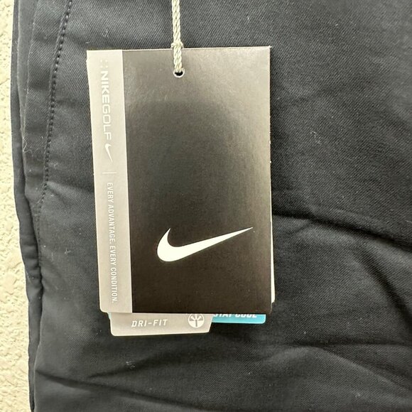 Nike Dri Fit Bermuda 2.0 Golf Black Stretch Shorts 831319-010 Womens size 6 NEW - Picture 3 of 10
